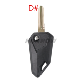 For Honda Yamaha KAWASAKI motorcycle key blank， please choose the key blade