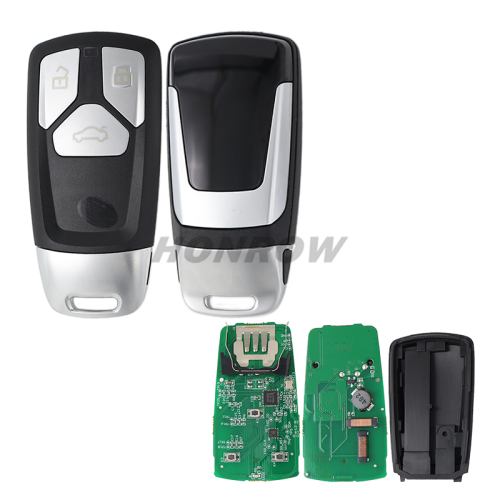For Au TT 3 button MQB keyless remote key with 434mhz