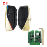 For BMW U-chassis 4 button Keyless-Go Remote Key with 434MHz ID49 chip with UWB function