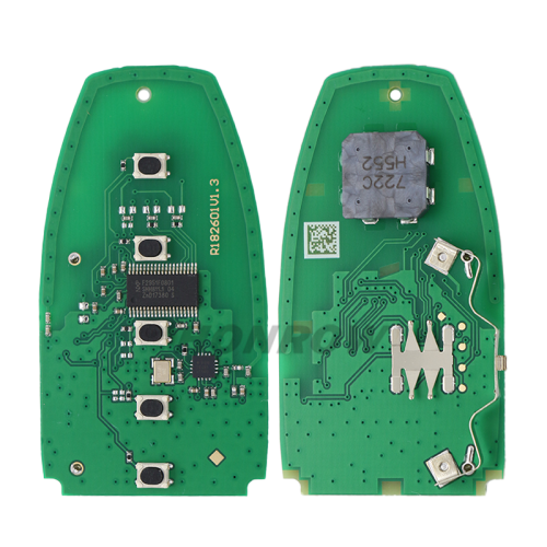 For Ford Mustang F-150 4+1 button Smart Key with 433.92MHz FSK NCF29A1 / HITAG PRO / 49CHIP FCC ID: M3N-A3C108397 IC: 7812-A3C108397 Part No.: PC3T-15K601-BB