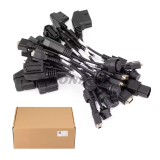 OBDSTAR TCM Cables Set 19 Pieces for DC706/ X300 Classic G3 Package includes: 1pc x TCM001 DQ200 0AM/0CW cable 1pc x TCM002 DQ250 02E/0D9 cable 1pc x TCM003 DL501 0B5 cable 1pc x TCM004 DL382 cable 1pc x TCM005 DQ380 cable 1pc x TCM006 VL381 cable 1pc x TCM008 MPS6 cable 1pc x TCM009 DPS6 cable 1pc x TCM010 VGS2/VGS-FDCT cable 1pc x TCM011 VGS2-FCVT cable 1pc x TCM018 6T30/35/40/45/50 cable 1pc x TCM019 6L 45/50/80/90 cable 1pc x TCM020 6T 70/75/80 cable 1pc x TCM021 6HP 28/26/32/19/21 cable 1pc x TCM022 6H