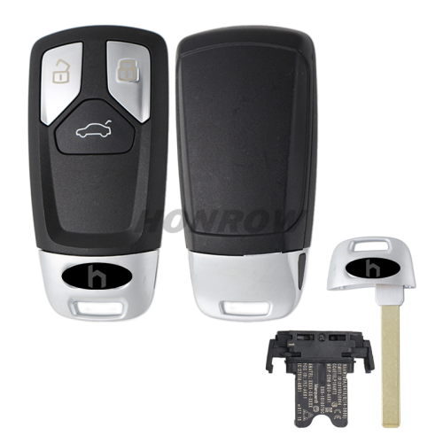 For Audi  MQB48 keyless 3 button remote key with 433.92mhz