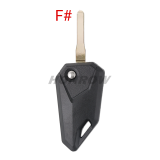 For Honda Yamaha KAWASAKI motorcycle key blank， please choose the key blade