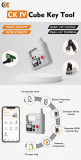 CK IV cube key tool,support transponder clone,remote frequency test,generate vehicle remote,generate 4D/8A universal key,generate transponder.