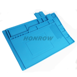 Repair Pad Insulation Heat-Resistant Soldering Station Silicon Soldering Mat Work Pad Desk Platform for BGA Soldering Station