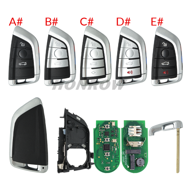 KEYDIY KD FGB23 remote 4 button remote key with  434mhz support KD-MP KDX2 KD-MAX KDX4