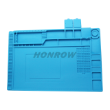 Repair Pad Insulation Heat-Resistant Soldering Station Silicon Soldering Mat Work Pad Desk Platform for BGA Soldering Station