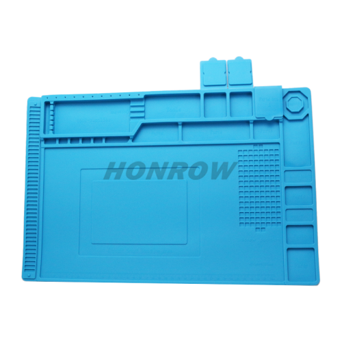 Repair Pad Insulation Heat-Resistant Soldering Station Silicon Soldering Mat Work Pad Desk Platform for BGA Soldering Station