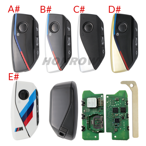 For BMW U-chassis 4 button Keyless-Go Remote Key with 434MHz ID49 chip with UWB function