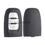 For Audi A4L, Q5 3 button non-keyless remote key with 868Mhz and 7945 Chip  Model: 8TO-959-754C 8TO-959-754G 8KO-959-754G 8KO-959-754J 8KO-959-754C