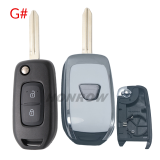 For Renault 2 button monified Key shell ,please choose the key blade