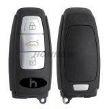 For Audi Original 3 button smart key for Audi A8 2017+ 3 Buttons 433MHZ keyless Go 4N0 959 754