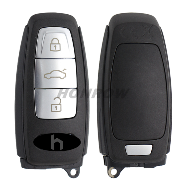 For Audi Original 3 button smart key for Audi A8 2017+ 3 Buttons 433MHZ keyless Go 4N0 959 754