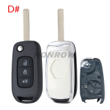 For Renault 3 button monified Key shell,please choose the key blade