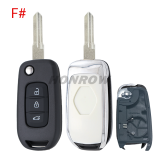 For Renault 3 button monified Key shell,please choose the key blade
