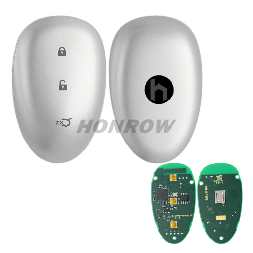 For Changan quiyan Q07 3 button smart bluetooth key Chip-free Bluetooth version 434Mhz