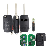 For Au 3+1 button remote key with  big battery the remote control model is 4D0 837 231 P 315MHZ