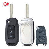 For Renault 3 button monified Key shell,please choose the key blade