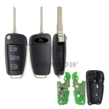 For Audi A4 S4 RS4 3 button remote key with 433Mhz Ask ID48 chip   8E0 837 220Q   8E0 837 220K             8E0 837 220D