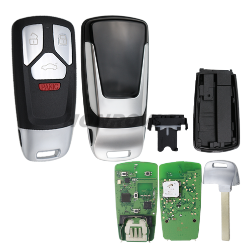 KYDZ For Audi MLB keyless 3+1 button remote key with 433.92mhz