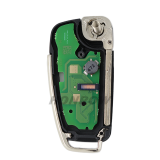 For original Audi keyless go 3 button remote key with ID48 chip 434mhz  HLO DE FCCIDl:8X0837220D Hella 5F A 010 659 70  204Y11000400