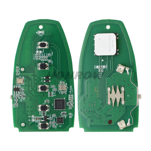 For Ford 4 button keyless remote key with 433mhz Hitag Pro chip FCC ID:  M3N-A2C93142600