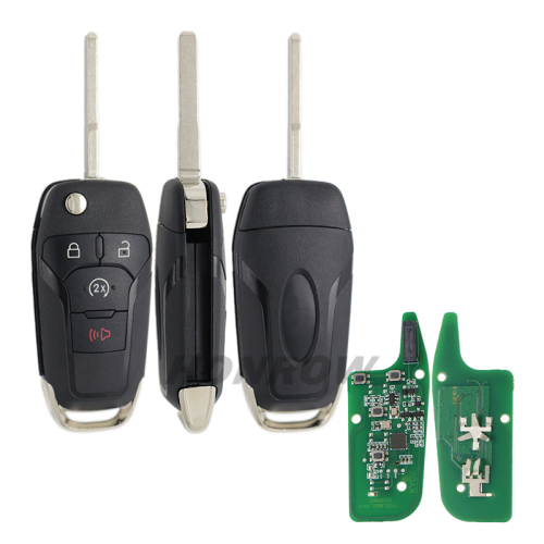 For Ford 4 button keyless go smart key with 902MHz FSK NCF2951F / HITAG PRO / 49 CHIP  FCC ID: N5F-A08TDA PN: 164-R8134