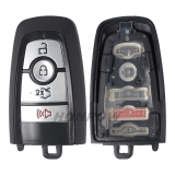 For Ford 4  button Smart Key with  315MHz ASK NCF2951F / HITAG PRO / 49 CHIP FCC ID: M3N-A2C93142300 P/N: 5929506 164-R8150 HS7T-15K601-AC