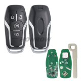 For KYDZ Ford 4 button Keyless-Go Remote Key with FSK 868MHz NCF2951F / HITAG PRO / 49 CHIP / FCC ID: M3N-A2C31243600 / HU101