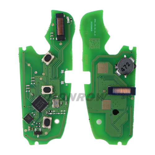 For original Audi keyless go 3 button remote key with ID48 chip 434mhz  HLO DE FCCIDl:8X0837220D Hella 5F A 010 659 70  204Y11000400