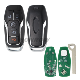 For KYDZ Ford 4+1button Keyless-Go Remote Key with FSK 902MHz  / NCF2951F / HITAG PRO / 49 CHIP / FCC ID: M3N-A2C31243300 / IC: 7812A-A2C31243300 / HU101