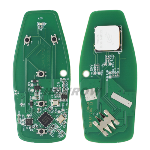 For KYDZ Ford 4 button Keyless-Go Remote Key with FSK 868MHz NCF2951F / HITAG PRO / 49 CHIP / FCC ID: M3N-A2C31243600 / HU101