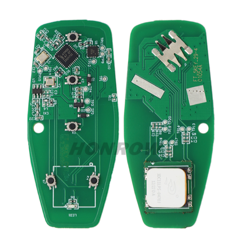 For KYDZ Ford 4 button Keyless-Go Remote Key with FSK 433.92MHz NCF2951F / HITAG PRO / 49 CHIP / FCC ID: M3N-A2C31243600 / HU101