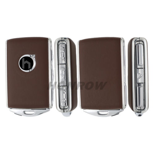 For Original Volvo Smart Key 3+1 button with  433MHz H Chip  RF430 / 8A / H CHIP FCC ID: YGOHUF8432 IC:4008C-HUF8432 Model:HUF8423 Sell in pair only