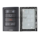 For GTL High quality Cadillac 2+1/3+1/4+1/5+1 buttons smart remote key blank enhanced version without logo