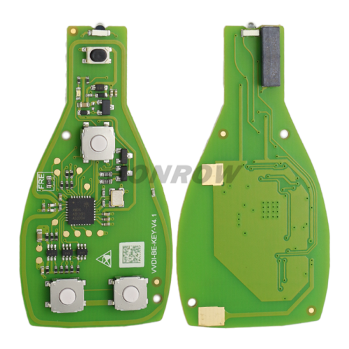 VVDI full key for Benz 4 button remote  key with 315Mhz, The frequency can be changed to 433mhz