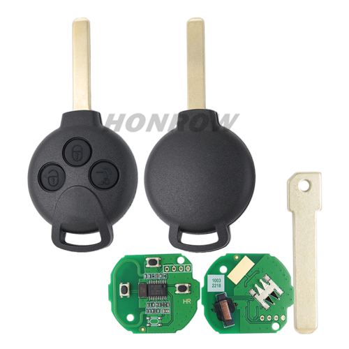 For Benz hot sale 3 button remote key with 433mhz