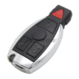 For keyless go Benz NEC 3+1 button smart key with one button start remote key with 433.92/315Mhz compatibility:For benz NEC before 2013