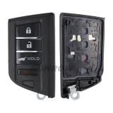 For Acu 3+1 button SUV smart remote key shell with emergency key blade