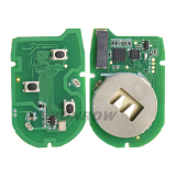 AfterMarket Ford Transit blue  3 button remote key with 433.92Mhz FSK 4D63 chip The vehicle can be stared without installing the battery