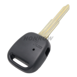 For Toyota 1 button remote key with light hole