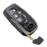 For Toyota 5/6 button remote key blank