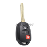 For Toyota 2/2+1/3/3+1 button remote key blank without logo