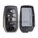 For Toyota 5/6 button remote key blank