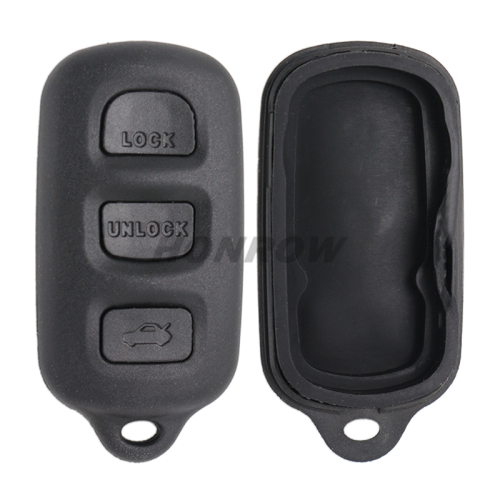 For Toyota 3+1 button remote key blank