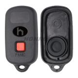 For Toyota 3+1 button remote key blank