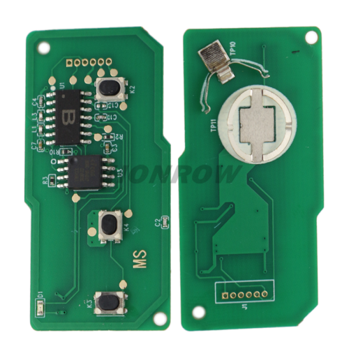 For Toyota Prius 2 button remote Key 2006-2010 with 433.92MHz ASK 4D70E CHIP P1:B4 B23TA