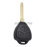 For Toyota 3 button remote key blank