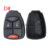 For Chrysler 2/2+1/3/3+1/4+1/5+1 Button remote key pad