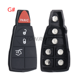 For Chrysler 2+1/3+1/4+1/5+1/6+1 button key pad，please choose which you need